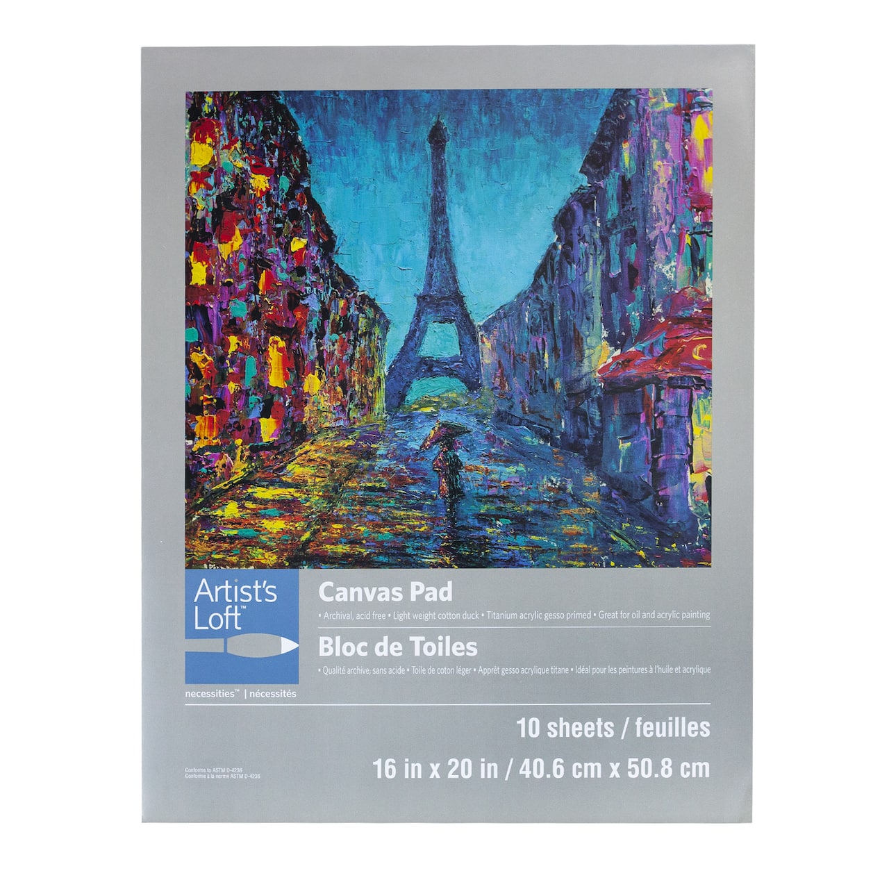 9 Pack: Canvas Pad by Artist's Loft™ Necessities™, 16" x 20"